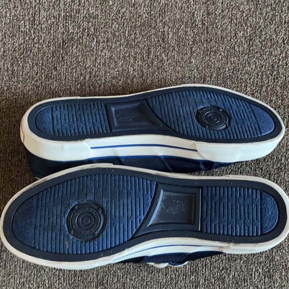 Poli Ralph Lauren men’s size 12 D so Gorgeous Navy Blue Shoe - Picture 10 of 15